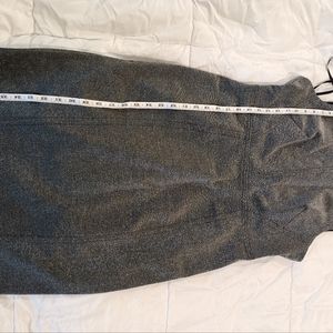 Calvin Klein elastic dress with glitter gray color